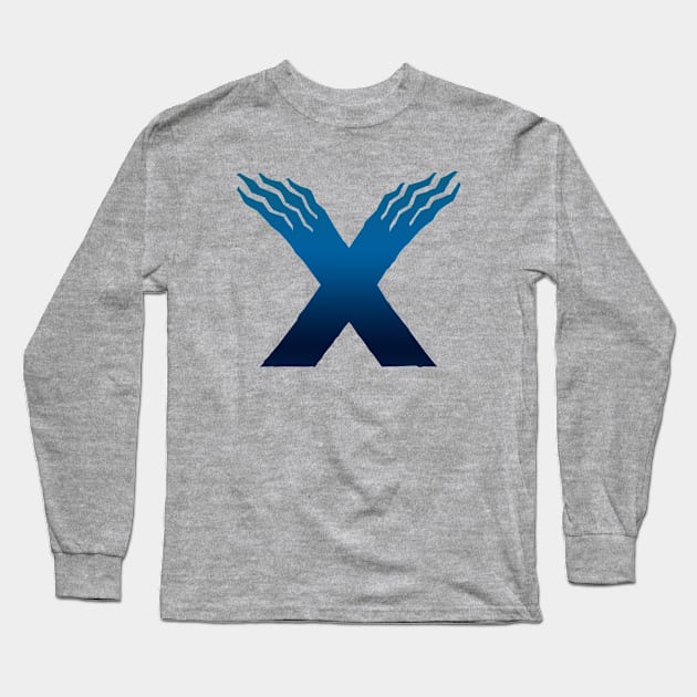 Monster X Logo Long Sleeve T-Shirt by FireFlea